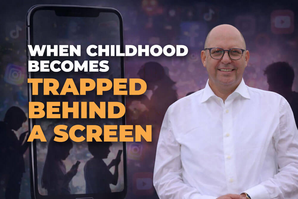 Childhood and digital wellbeing in Malta affected by constant screen use and social media